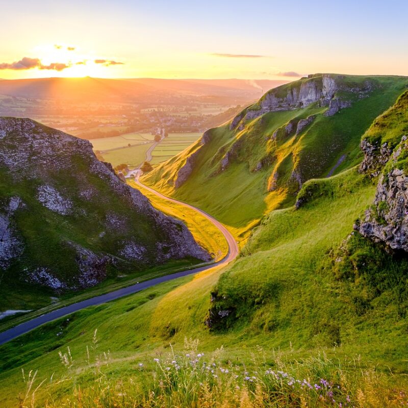 Winnats Pass Peak District